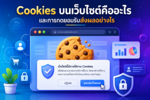 Cookies บนเว็บไซต์คืออะไร และการกดยอมรับส่งผลอย่างไร